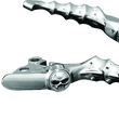 Load image into Gallery viewer, Kuryakyn Zombie Levers 08-13 Touring Cable Chrome - Main Product View