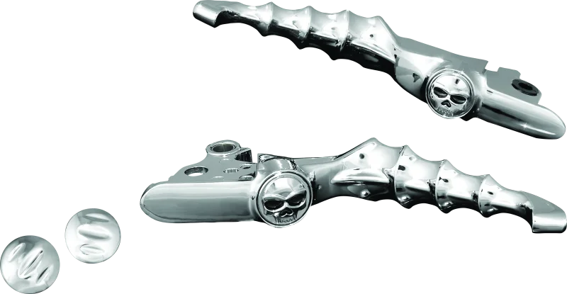 Kuryakyn Zombie Levers 08-13 Touring Cable Chrome - Main Product View