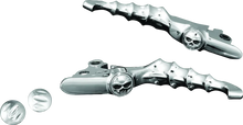 Load image into Gallery viewer, Kuryakyn Zombie Levers 08-13 Touring Cable Chrome - Main Product View