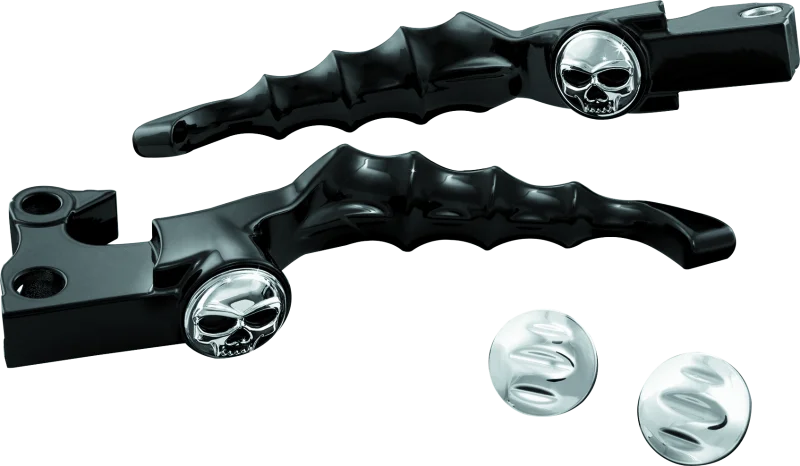 Kuryakyn Zombie Levers 08-13 Touring Cable Gloss Black - Main Product View