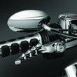 Load image into Gallery viewer, Kuryakyn Zombie Levers 14-16 Touring Chrome - Side View
