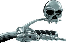 Load image into Gallery viewer, Kuryakyn Zombie Levers 96-Up Cable Chrome - Side View