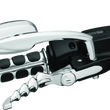 Load image into Gallery viewer, Kuryakyn Zombie Levers Chrome - Side View
