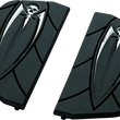 Load image into Gallery viewer, Kuryakyn Zombie Passenger Board Covers Black