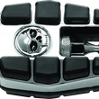 Load image into Gallery viewer, Kuryakyn Zombie Pegs With Male Mount Chrome - Main Product View