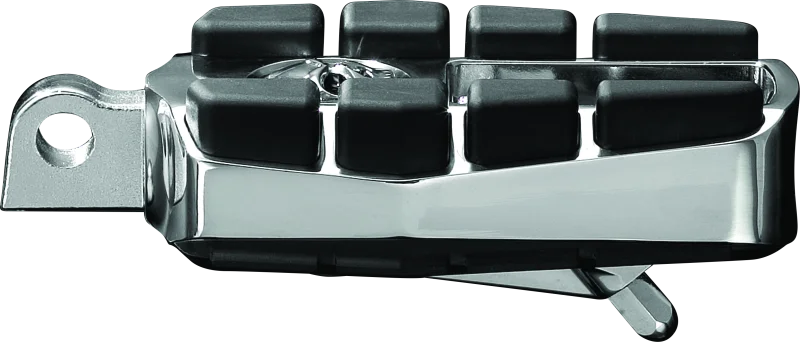 Kuryakyn Zombie Pegs With Male Mount Chrome - Side View