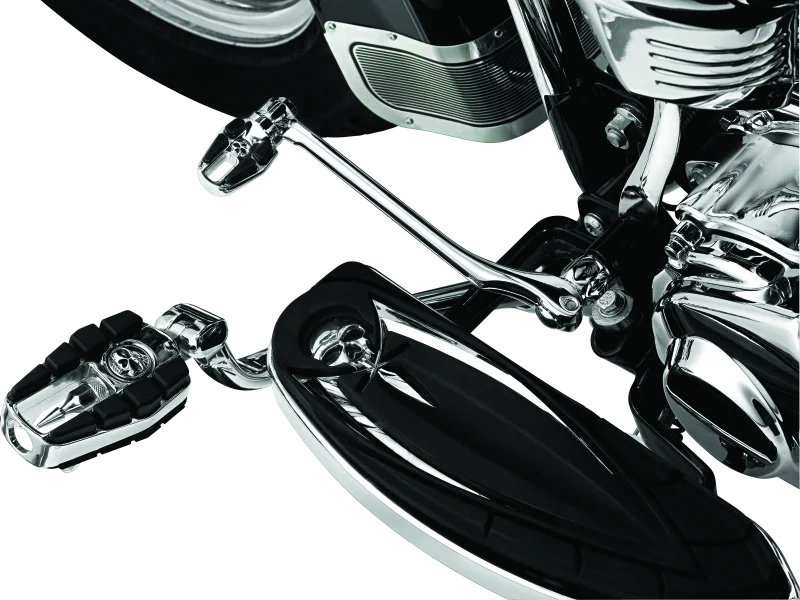 Kuryakyn Zombie Pegs With Male Mount Chrome - Additional View 6