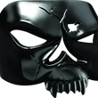 Load image into Gallery viewer, Kuryakyn Zombie Taillight Cover Black - Main Product View