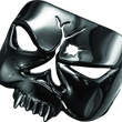 Load image into Gallery viewer, Kuryakyn Zombie Taillight Cover Black - Side View