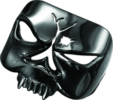 Load image into Gallery viewer, Kuryakyn Zombie Taillight Cover Black - Side View