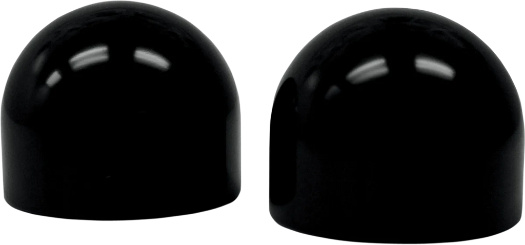 LA Choppers Axle Caps - Black - Dome LA-7810-00B - Main Product View