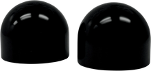 Load image into Gallery viewer, LA Choppers Axle Caps - Black - Dome LA-7810-00B - Main Product View