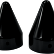 Load image into Gallery viewer, LA Choppers Axle Caps - Black - Spike LA-7811-00B - Main Product View