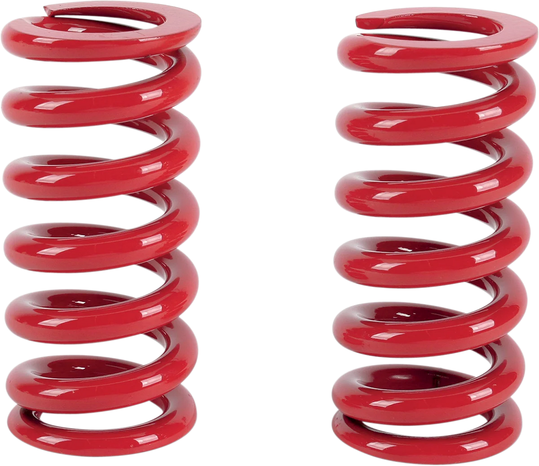 LA Choppers Big Shock Springs - Gray - '00-'17 FXST/FLST LA-8590-02 - Side View