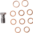Load image into Gallery viewer, LA Choppers Brake Line - 24"+ - '08-'10 FL LA-8059B08B - Side View