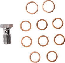 Load image into Gallery viewer, LA Choppers Brake Line - 24"+ - '08-'10 FL LA-8059B08B - Side View