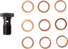 Load image into Gallery viewer, LA Choppers Brake Line - 24"+ - '08-'10 FL LA-8059B08M - Side View