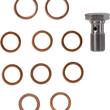 Load image into Gallery viewer, LA Choppers Brake Line - 24"+ - '12-'14 FL LA-8059B13B - Side View