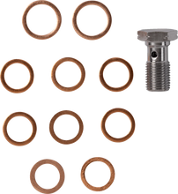 Load image into Gallery viewer, LA Choppers Brake Line - 24"+ - '12-'14 FL LA-8059B13B - Side View