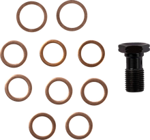 Load image into Gallery viewer, LA Choppers Brake Line - 24"+ - '12-'14 FL LA-8059B13M - Side View