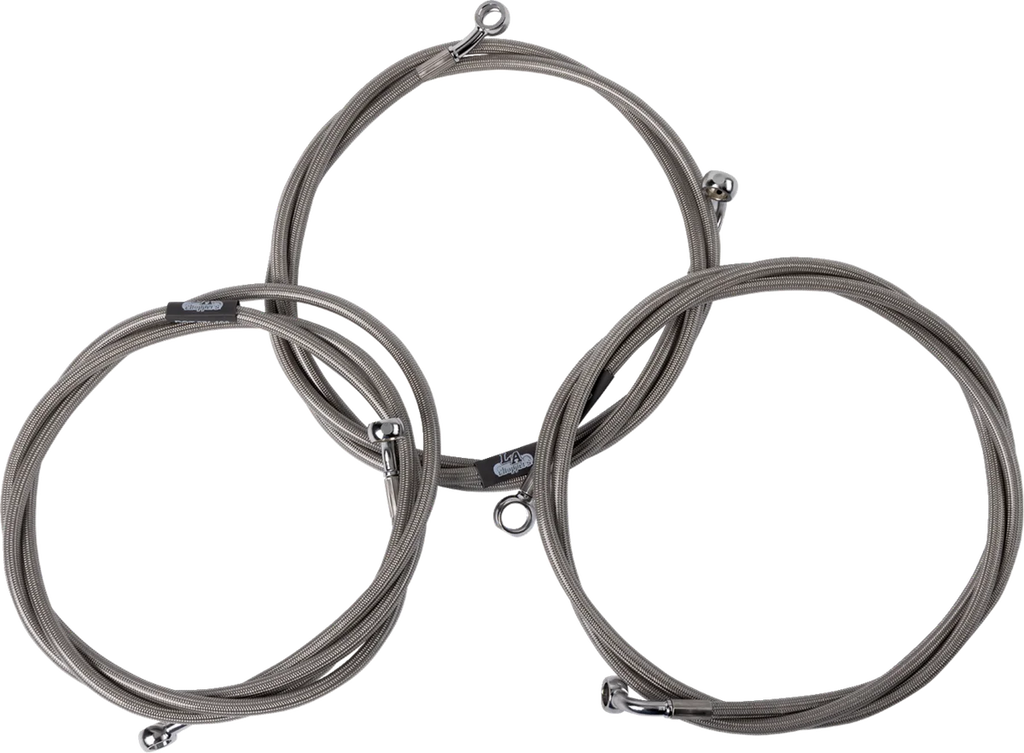 LA Choppers Brake Line - 24"+ - '15-'17 FL LA-8059B16 - Main Product View