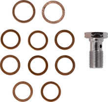Load image into Gallery viewer, LA Choppers Brake Line - 24"+ - '15-'17 FL LA-8059B16B - Side View