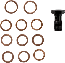 Load image into Gallery viewer, LA Choppers Brake Line - 24"+ - '15-'17 FL LA-8059B16M - Side View
