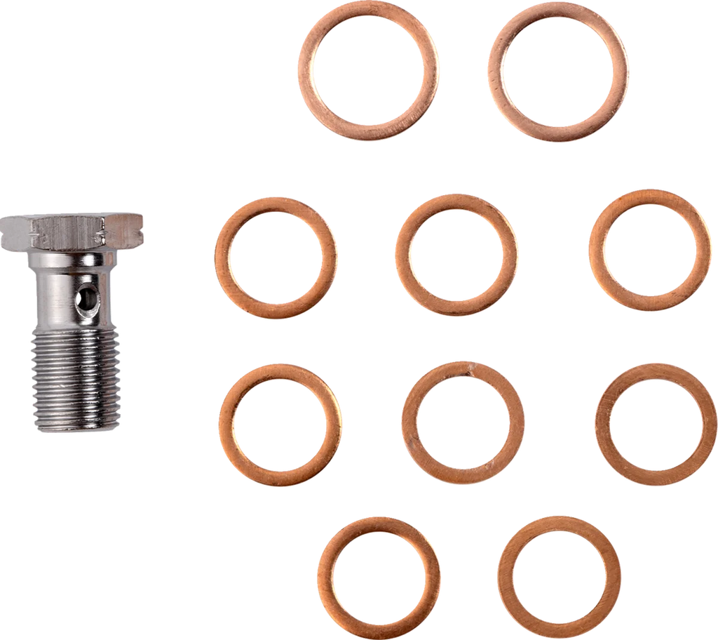 LA Choppers Brake Line - 24"+ - '18-'20 FL LA-8059B19 - Side View