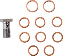 Load image into Gallery viewer, LA Choppers Brake Line - 24"+ - '18-'20 FL LA-8059B19 - Side View