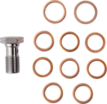 Load image into Gallery viewer, LA Choppers Brake Line - 24"+ - '18-'20 FL LA-8059B19B - Side View
