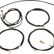 Load image into Gallery viewer, LA Choppers Cable Kit - 12" - 14" Handlebars - Black LA-8059KT3-13B - Main Product View
