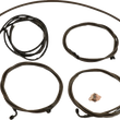 Load image into Gallery viewer, LA Choppers Cable Kit - 12" - 14" Handlebars - Midnight LA-8059KT3-13M - Main Product View