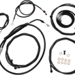 Load image into Gallery viewer, LA Choppers Cable Kit - 15" - 17" Handlebars - ABS - Black LA-8056KT3-16B - Main Product View