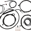 Load image into Gallery viewer, LA Choppers Cable Kit - 15" - 17" Handlebars - ABS - Midnight LA-8056KT3-16M - Main Product View