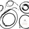 Load image into Gallery viewer, LA Choppers Cable Kit - 15" - 17" Handlebars - ABS - Midnight LA-8058KT3-16M - Main Product View