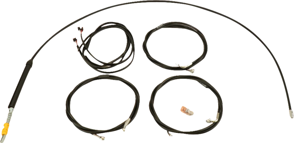 LA Choppers Cable Kit - 15" - 17" Handlebars - Black LA-8059KT3-16B - Main Product View