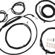 Load image into Gallery viewer, LA Choppers Cable Kit - 18" - 20" Handlebars - ABS - Black LA-8056KT3-19B - Main Product View