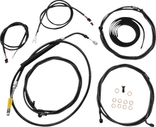 Load image into Gallery viewer, LA Choppers Cable Kit - Stock Handlebars - ABS - Midnight LA-8058KT3-08M - Main Product View