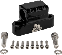 Load image into Gallery viewer, LA Choppers Clamp - Kage Fighter - Black LA-7335-XXCB - Main Product View