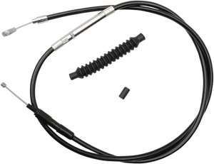 LA Choppers Clutch Cable - 12" - 14" Ape Hanger Handlebars - Black Vinyl LA-8220C13B - Main Product View