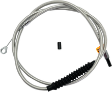 Load image into Gallery viewer, LA Choppers Clutch Cable - 12&quot; - 14&quot; Ape Hanger Handlebars - Stainless Steel LA-8320C13 - Side View