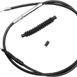 Load image into Gallery viewer, LA Choppers Clutch Cable - 15" - 17" Ape Hanger Handlebars - Black Vinyl LA-8005C16B - Main Product View