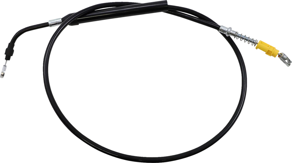 LA Choppers Clutch Cable - 15" - 17" Ape Hanger Handlebars - Black Vinyl LA-8058C16B - Main Product View