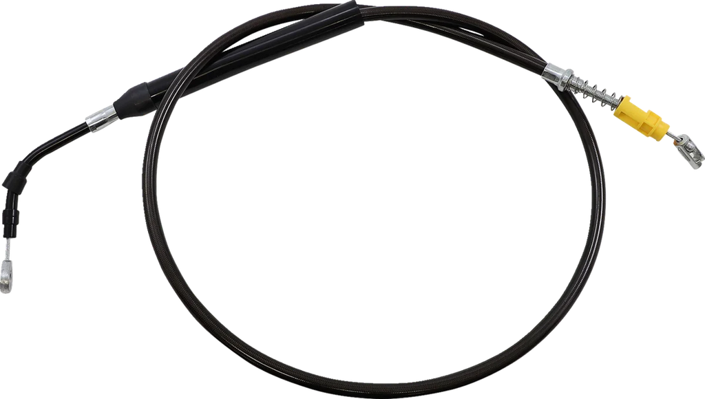 LA Choppers Clutch Cable - 15" - 17" Ape Hanger Handlebars - Midnight LA-8056C16M - Main Product View