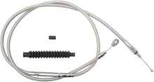 Load image into Gallery viewer, LA Choppers Clutch Cable - 18" - 20" Ape Hanger Handlebars - Stainless Steel LA-8005C19 - Main Product View