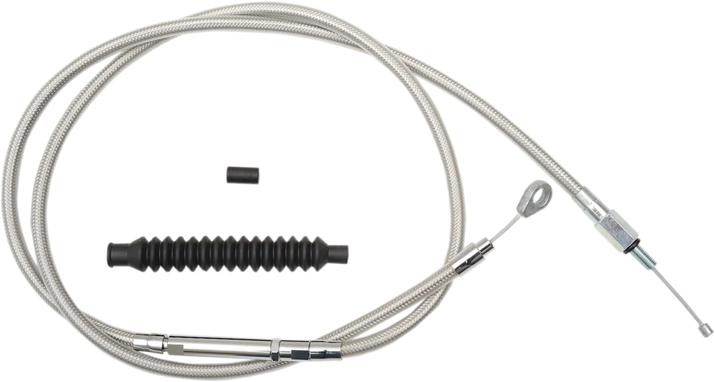 LA Choppers Clutch Cable - 18" - 20" Ape Hanger Handlebars - Stainless Steel LA-8110C19 - Main Product View