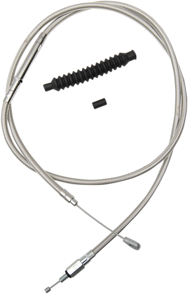 LA Choppers Clutch Cable - Mini Ape Hanger Handlebars - Stainless Steel LA-8010C08 - Main Product View