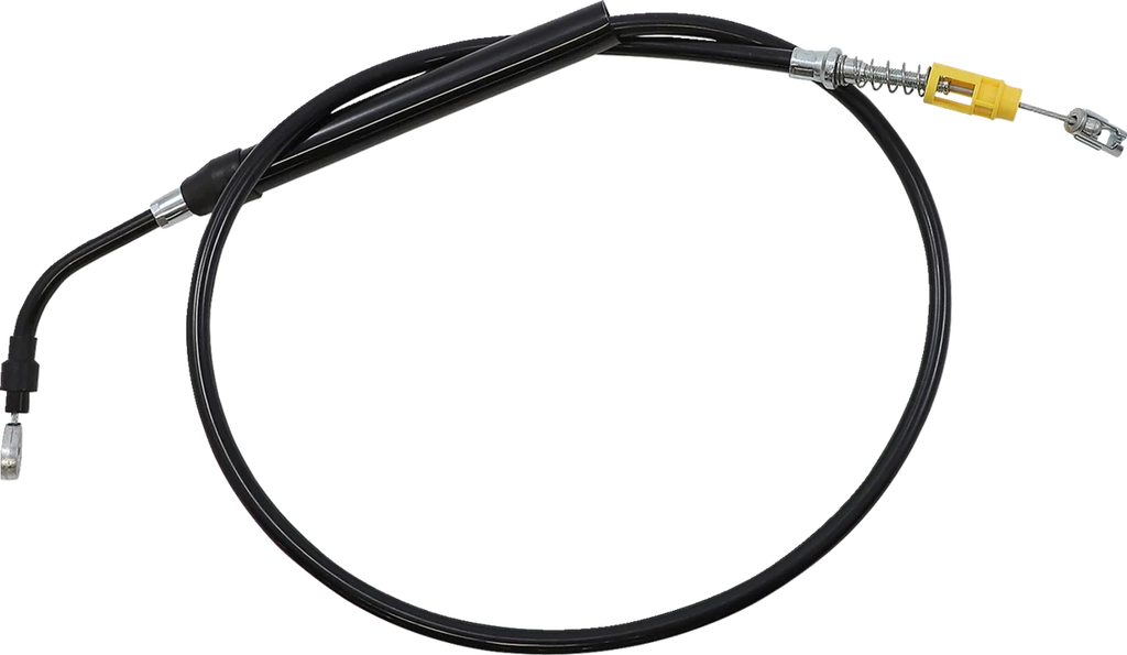 LA Choppers Clutch Cable - Stock Ape Hanger Handlebars - Black Vinyl LA-8056C08B - Main Product View