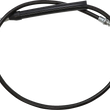 Load image into Gallery viewer, LA Choppers Clutch Cable - Stock Ape Hanger Handlebars - Midnight LA-8056C08M - Main Product View