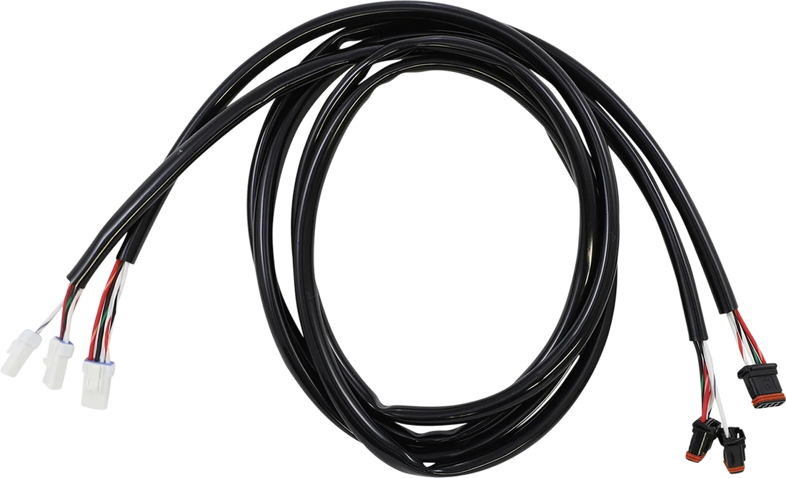 LA Choppers Clutch/Brake Wire - 39" - FLH/T LA-8994-39 - Side View